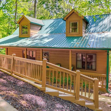 Lakeside Cabin Game Room, Dock, Orchard, Wineries Ellijay Exteriér fotografie