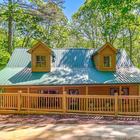 Lakeside Cabin Game Room, Dock, Orchard, Wineries Ellijay Exteriér fotografie
