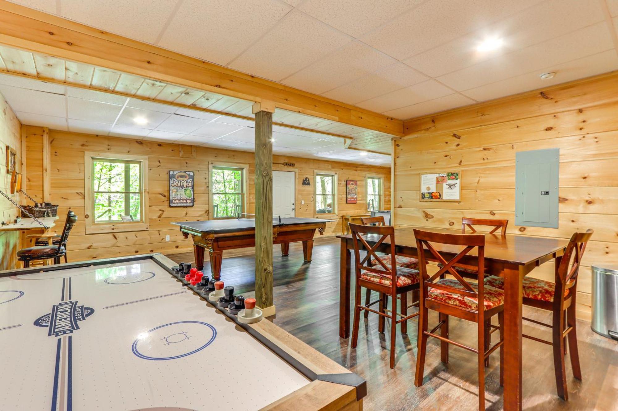 Lakeside Cabin Game Room, Dock, Orchard, Wineries Ellijay Exteriér fotografie