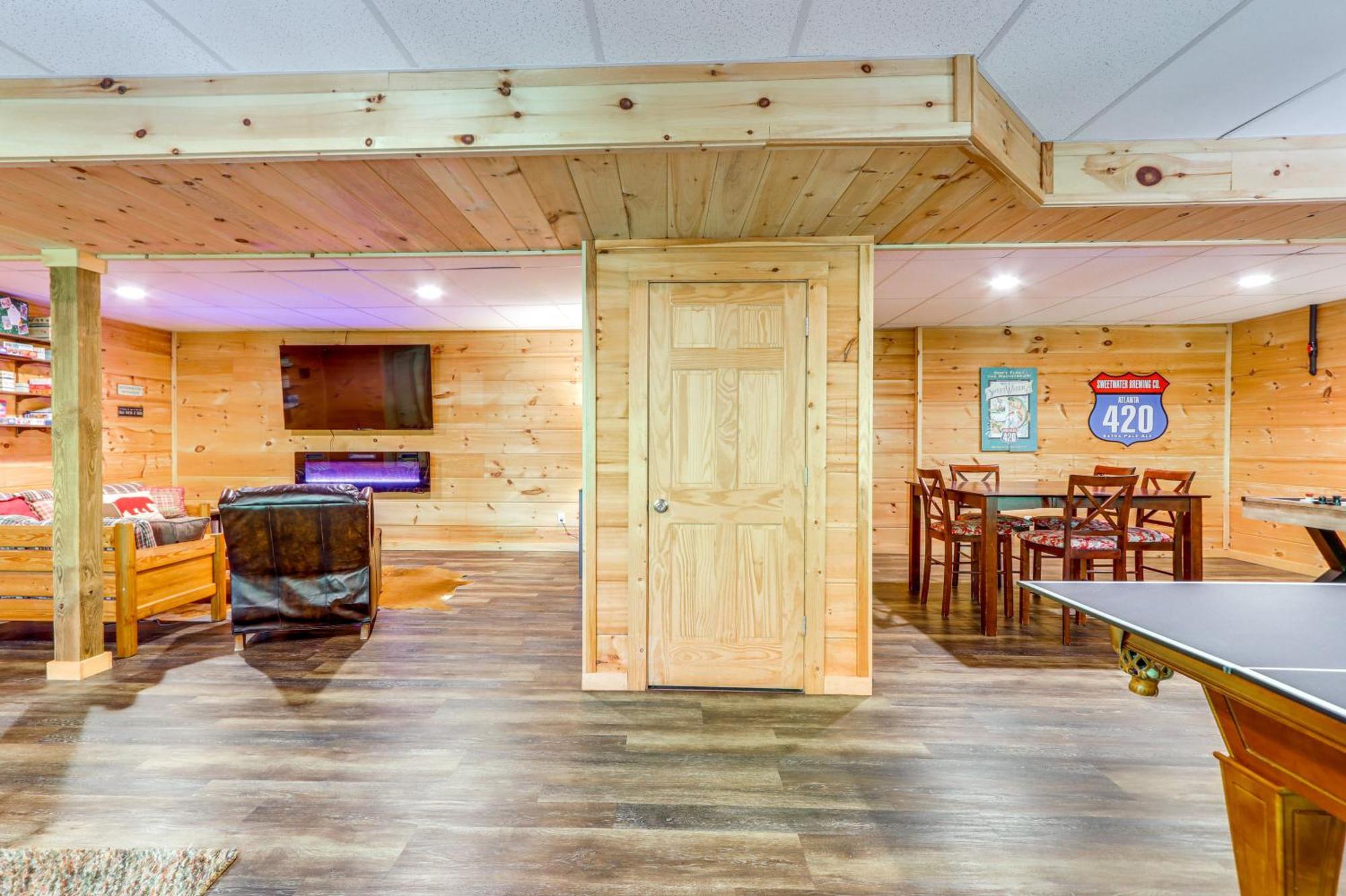 Lakeside Cabin Game Room, Dock, Orchard, Wineries Ellijay Exteriér fotografie